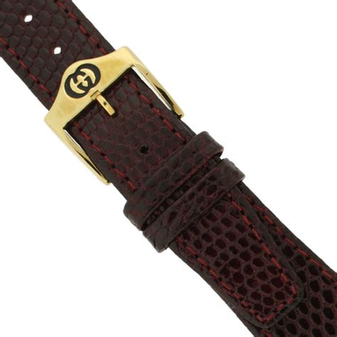 gucci leather watch bands for mens|Gucci leather band replacement.